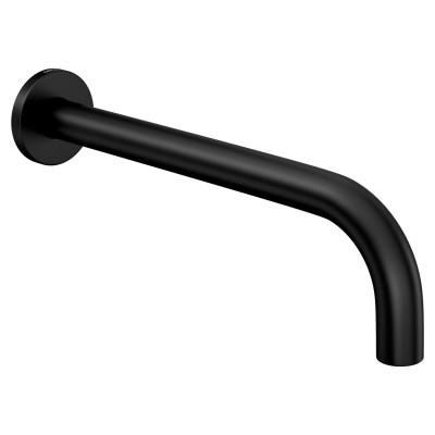 Bica de Parede Longa para Cuba e Lavatório Black Matte