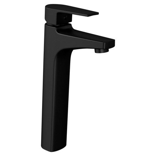 Misturador Monocomando de Mesa Bica Alta para Lavatório Black Matte