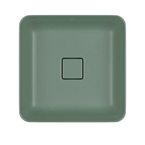 Cuba de Sobrepor Quadrada Deca 40x40cm Sálvia Slim