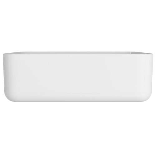 Cuba de Semiencaixe Deca com Mesa Quadrada 40cm Branco