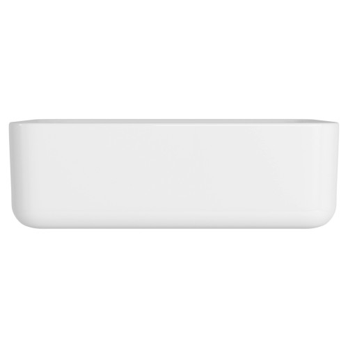 Cuba de Semi Encaixe Retangular Deca 30x40cm Branco Slim