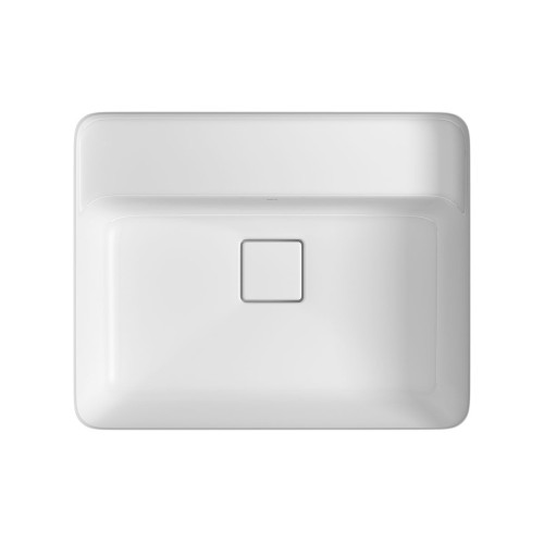 Cuba de Embutir com Mesa Retangular Deca 45x55cm Branco Slim