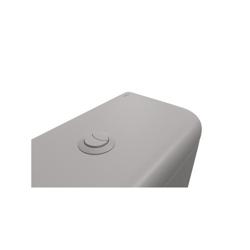 Caixa Acoplada Monocromática com Acionamento Duo Soft Antracite