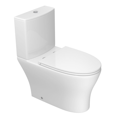 Kit Completo Deca Bacia com Caixa Acoplada Nova Level Branco