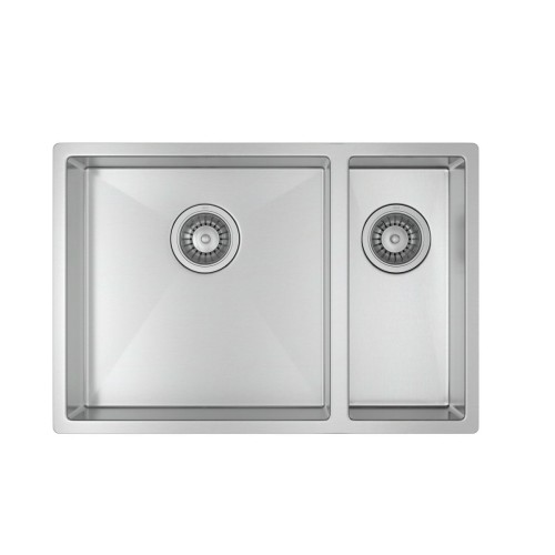 Cuba de Cozinha Retangular Dupla Deca 60x40cm Suprema Inox