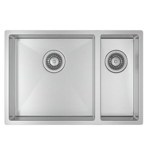 Cuba de Cozinha Retangular Dupla Deca 60x40cm Suprema Inox