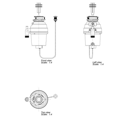 Triturador de Resíduos de Alimentos Deca - 127v