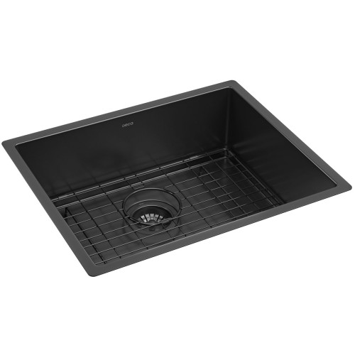 Cuba de Cozinha Retangular Suprema 50x40cm Black Matte