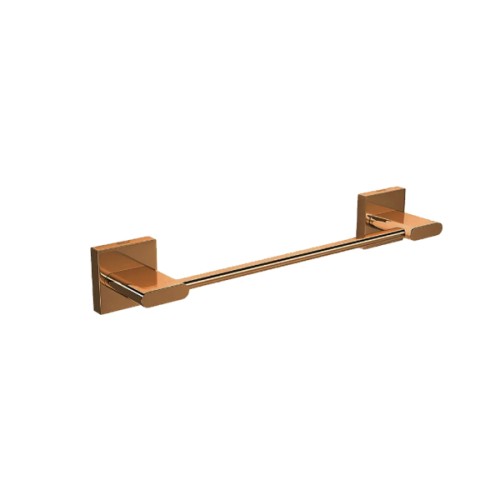 Porta Toalha Barra 20cm Acessórios Polo Red Gold