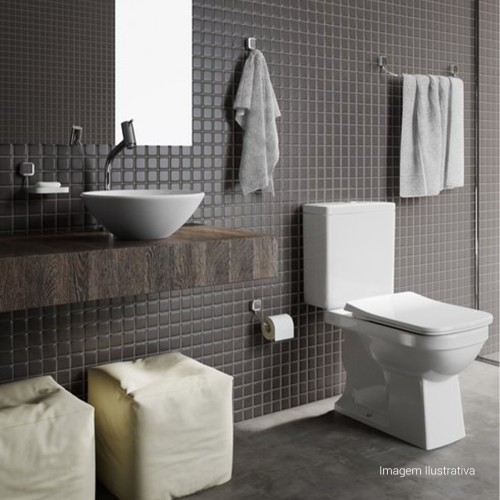 Kit de Acessórios Deca com 5 Peças Pix Cromado
