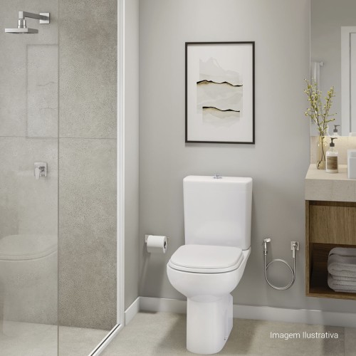 Bacia para Caixa Acoplada Deca Vogue Plus Conforto Branco