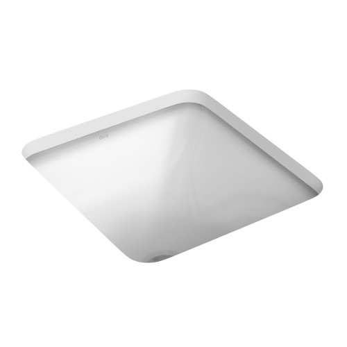 Cuba de Embutir Quadrada Deca 35x35cm Branco Linha L