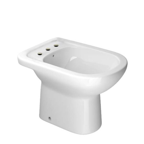 Bidê Deca 3 Furos Vogue Plus Branco