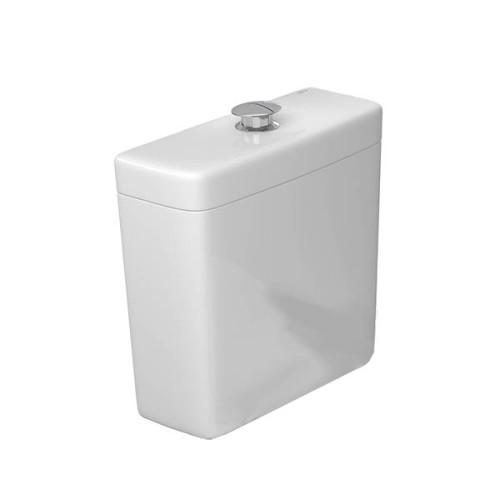 Caixa Acoplada Deca com Acionamento Duo para Bacias Vogue Plus Conforto Branco