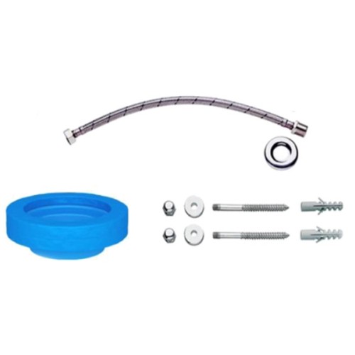 Kit de Instalação Deca para Bacia com Caixa com Fixação Vertical Cromado