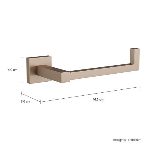 Papeleira Deca Quadratta Corten