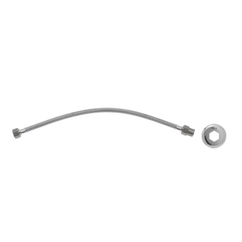 Ligação Flexível Deca Malha de Aço 50cm Cromado