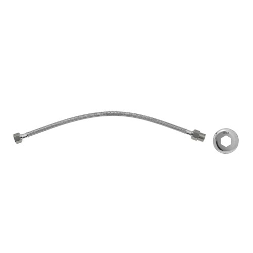 Ligação Flexível Deca Malha de Aço 50cm Cromado