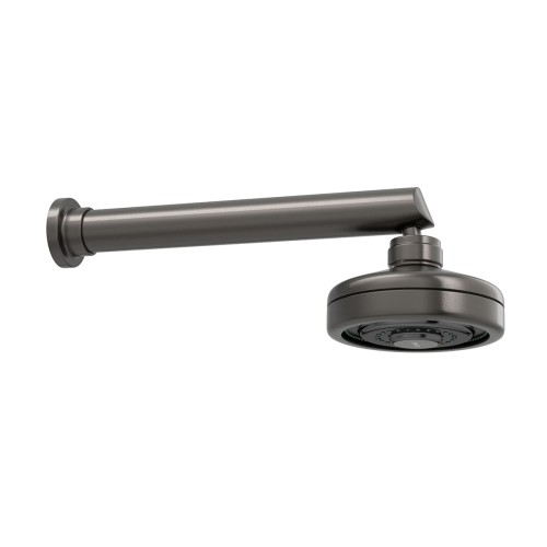 Chuveiro com Tubo de Parede Dark Antracite