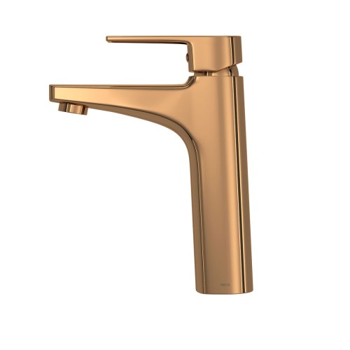 Misturador Monocomando de Mesa Bica Média para Lavatório Red Gold