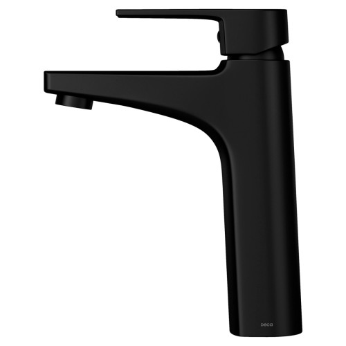 Misturador Monocomando de Mesa Bica Média para Lavatório Black Matte