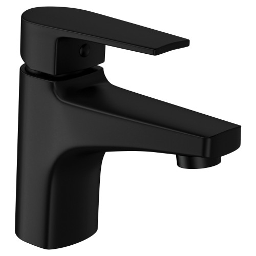Misturador Monocomando de Mesa Bica Baixa para Lavatório Black Matte