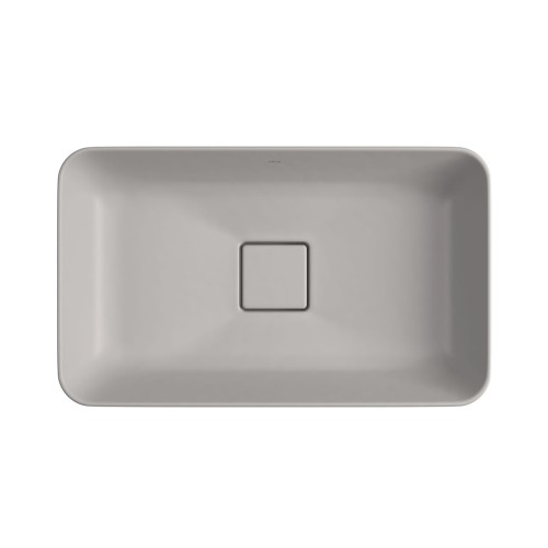 Cuba de Sobrepor Retangular Deca 30x50cm Soft Antracite Slim