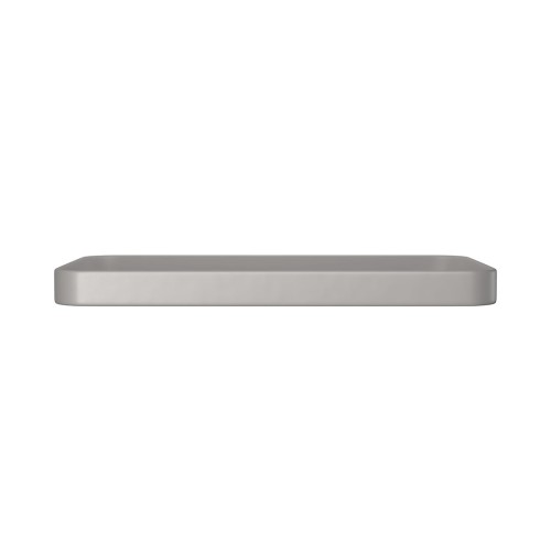 Cuba de Sobrepor Retangular Deca 30x50cm Soft Antracite Slim