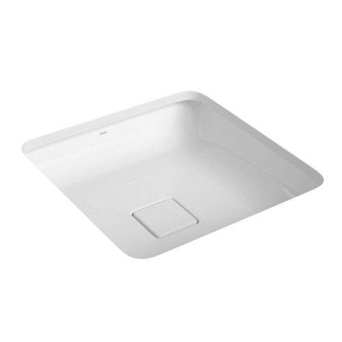 Cuba de Embutir Quadrada Deca 45x45cm Branco Slim
