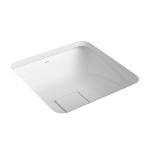 Cuba de Embutir Quadrada Slim Branco Deca 30cm