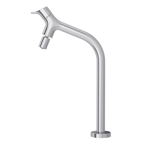 Torneira de Mesa com Bica Móvel para Cozinha Cromado